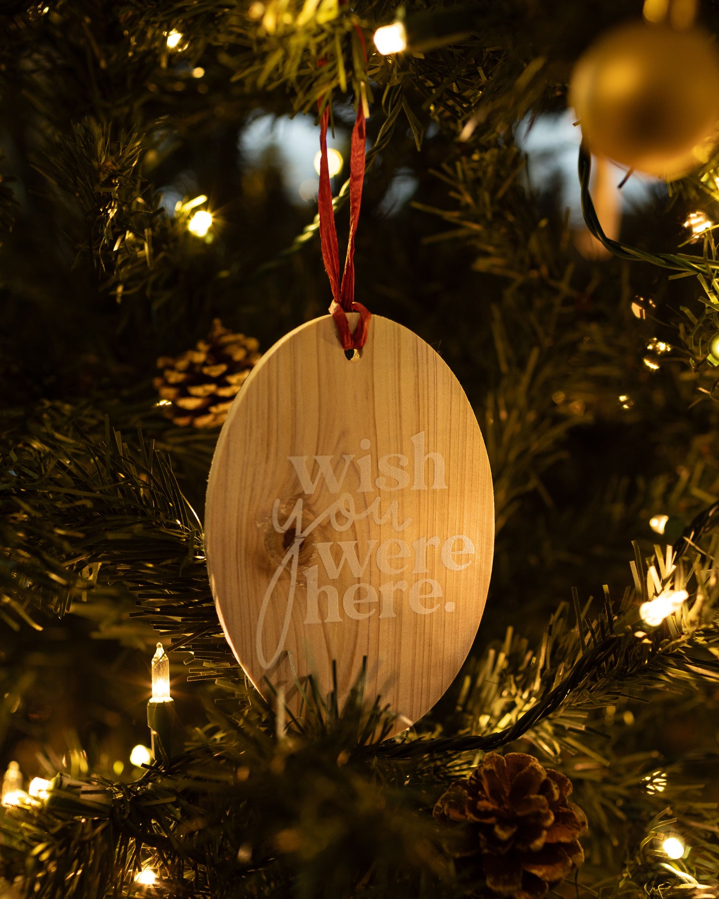 Wish You Were Here Ornament