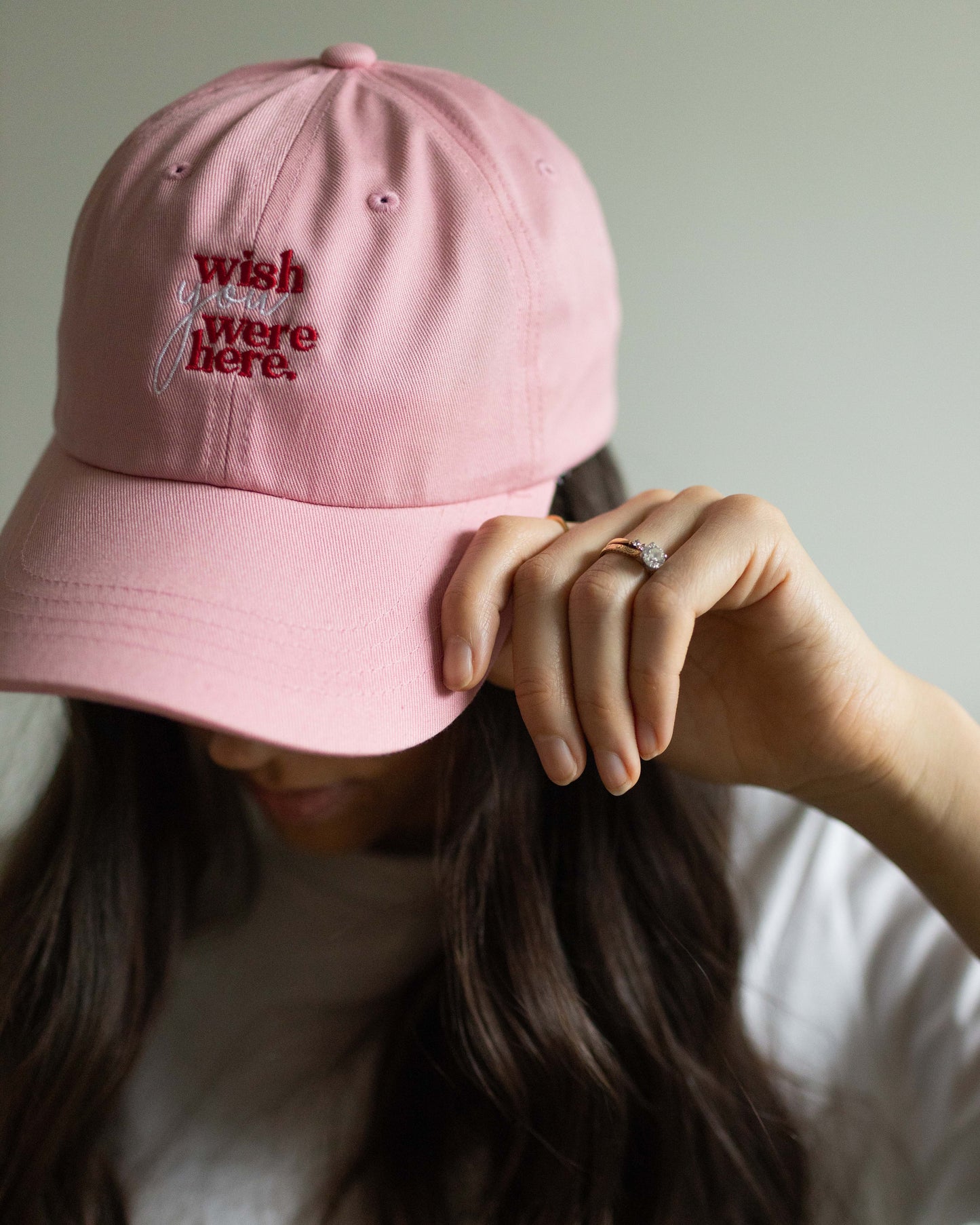 Wish You Were Here PINK Cap