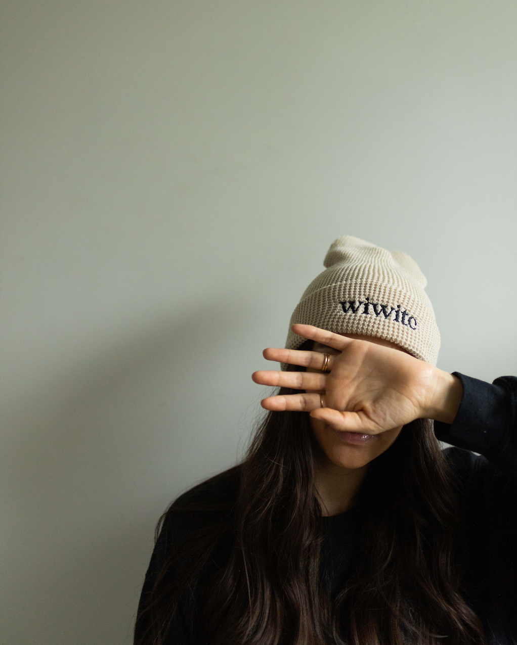 UNISEX - Wish I Wasn't In This Club Waffle Beanie