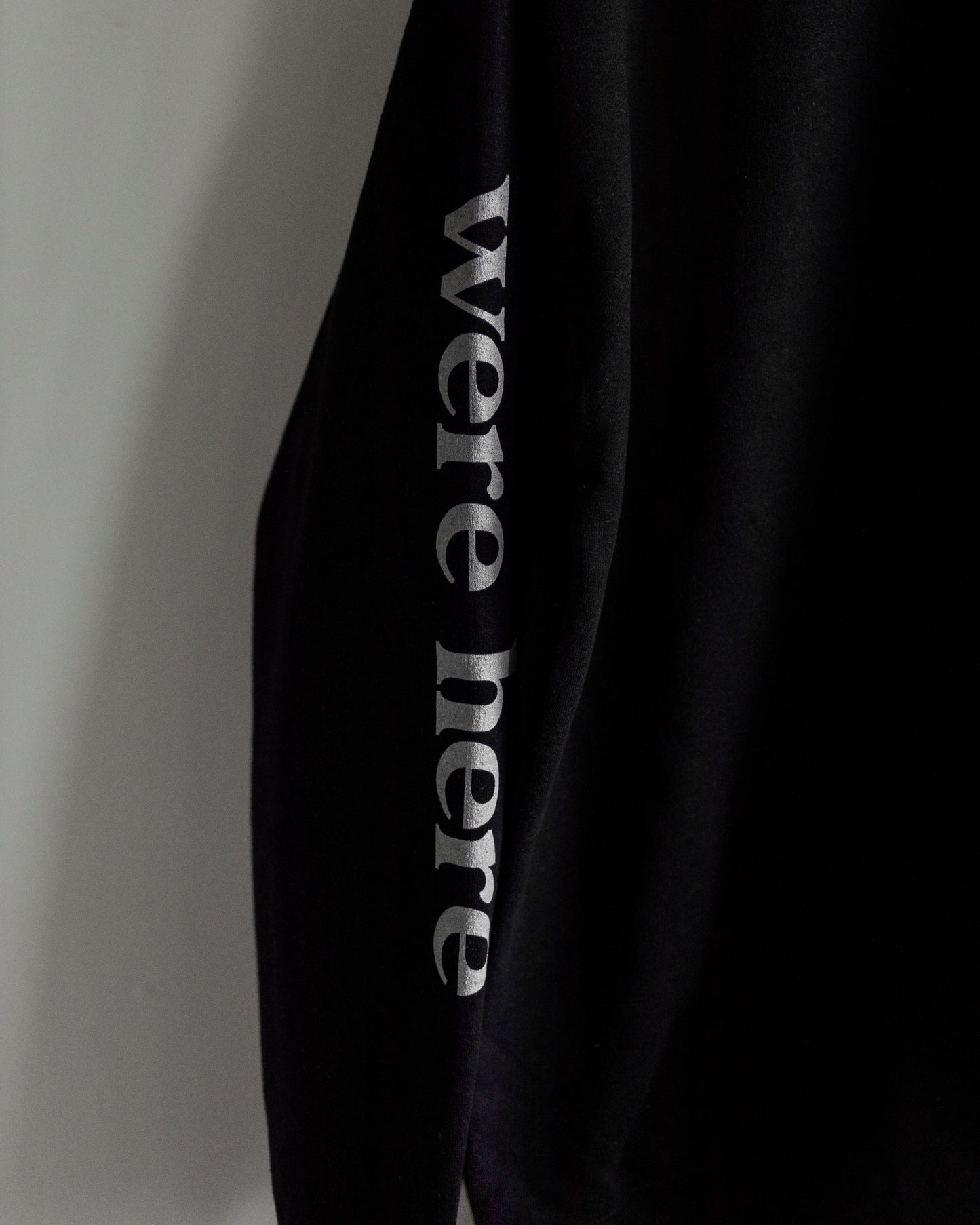 Wish You Were Here BLACK Crewneck