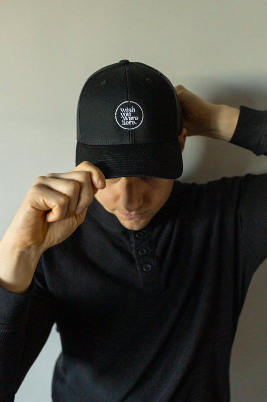 Dads- Wish you Were Here Trucker Cap