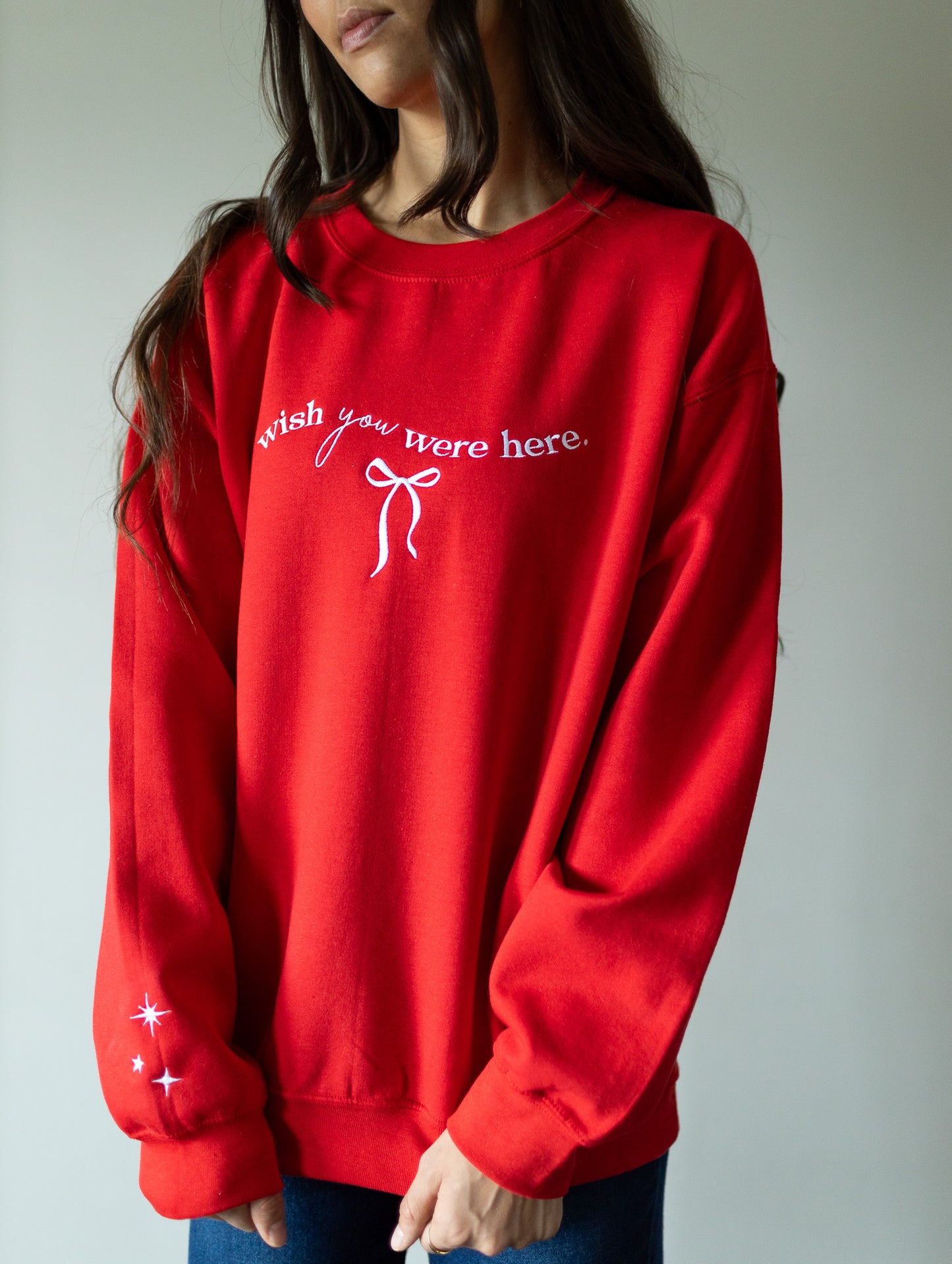 Wish You Were Here HOLIDAY Crewneck