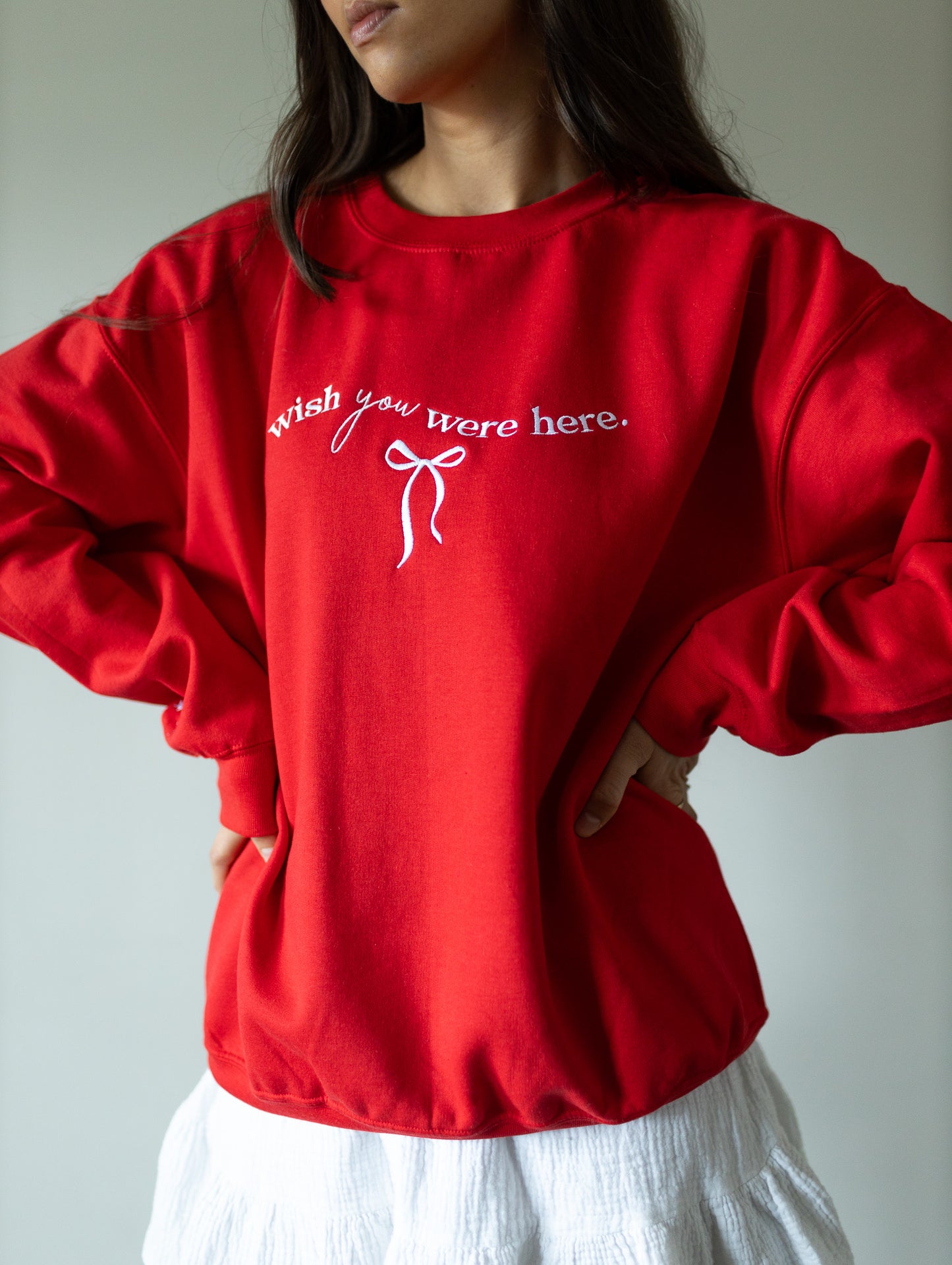 Wish You Were Here HOLIDAY Crewneck