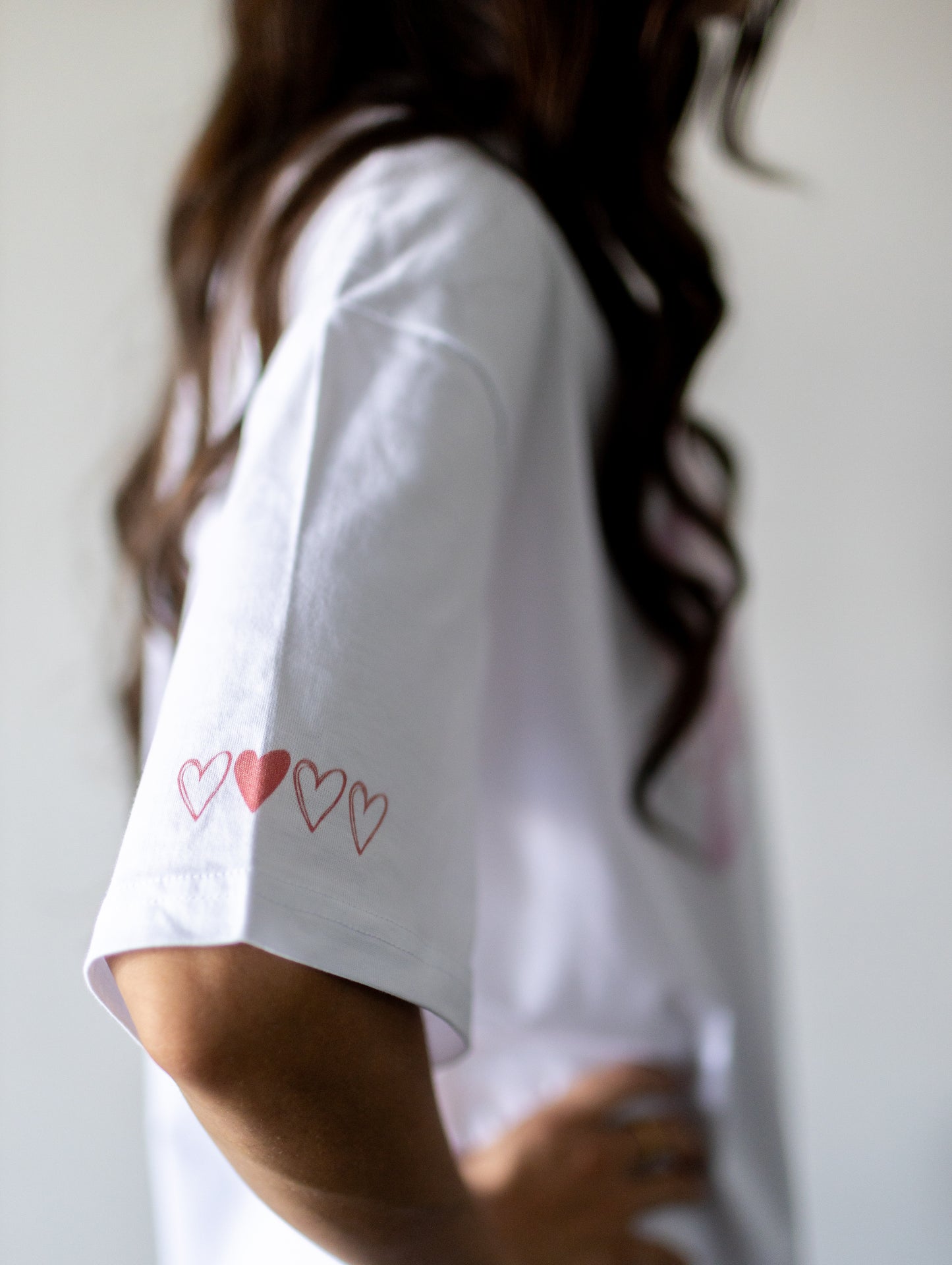 Oversized Wish You Were Here WHITE T-shirt