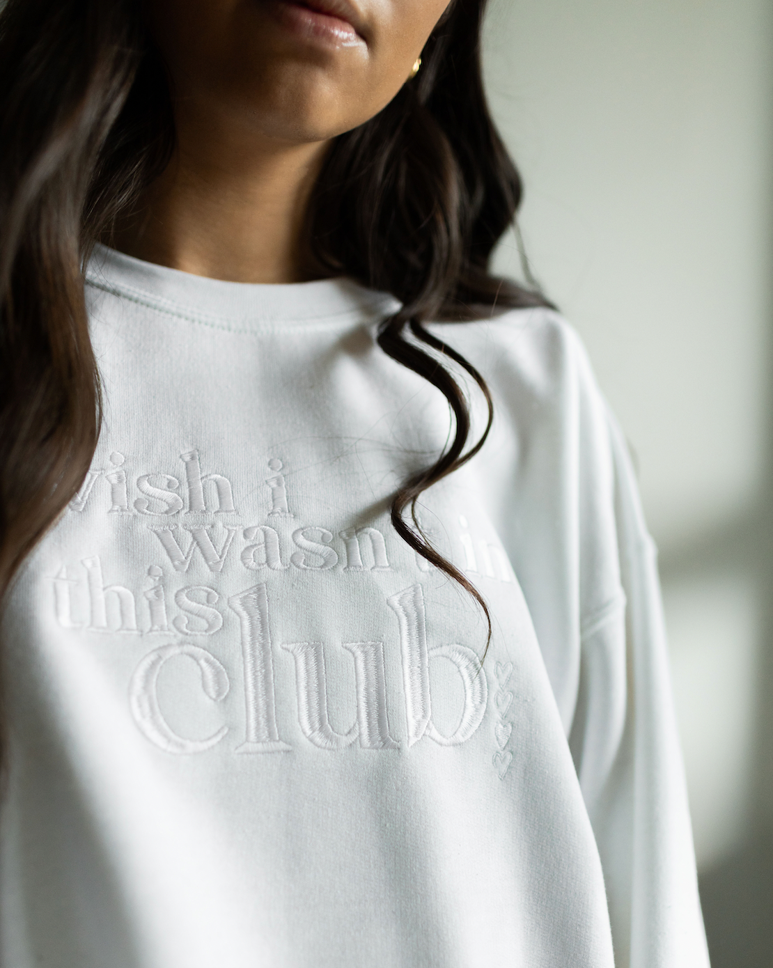 Wish I Wasn't In This Club Crewneck