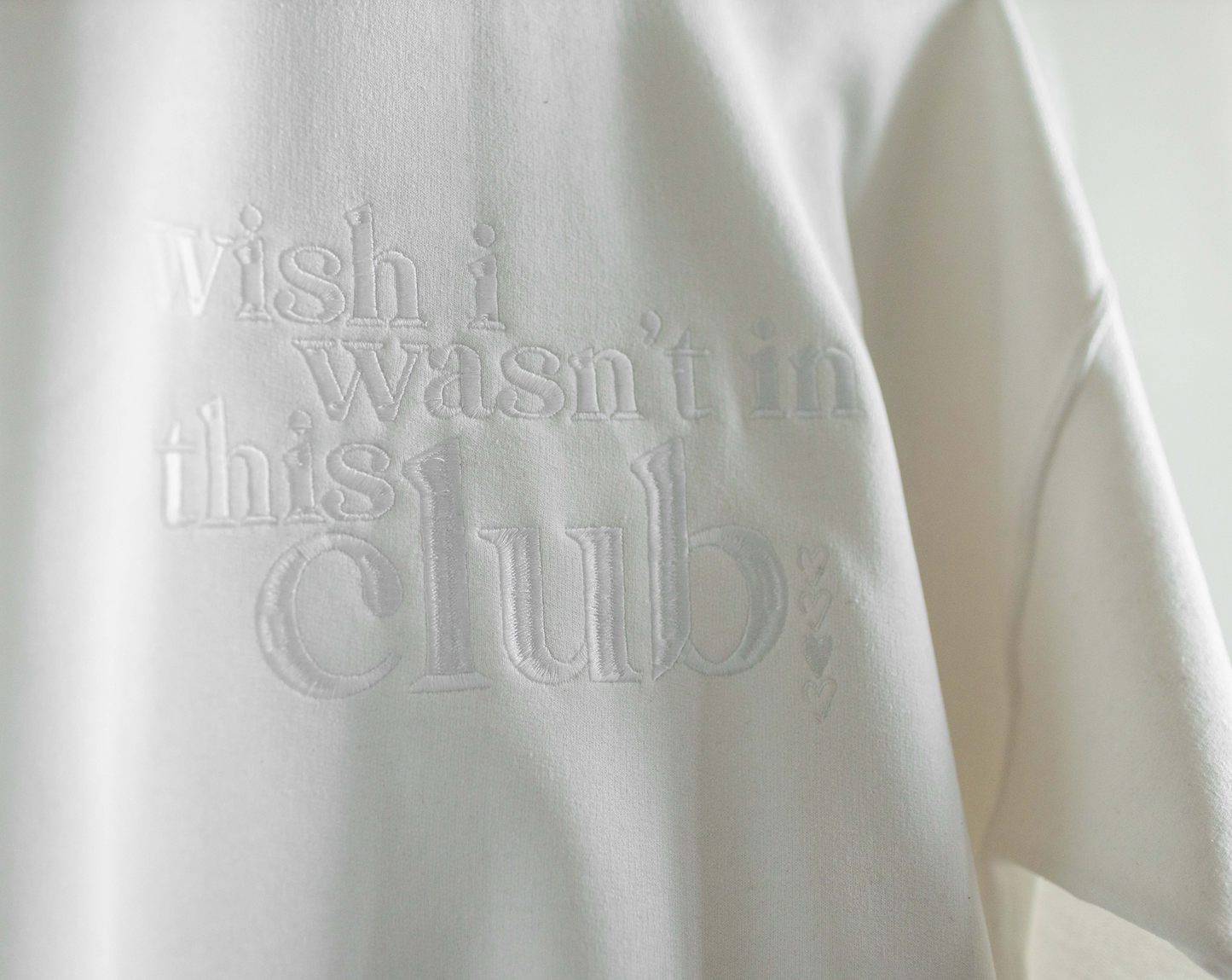 Wish I Wasn't In This Club Crewneck